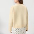 thumbnail image 4 of Long Sleeve Pullover Tops for Women, Trendy Going Out Sweater Top Casual Crew Neck Loose Fit Fall Winter Top S, 4 of 4