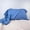 Navy Blue, variant on Green Ruffles Linen Pillowcase, 100% French Linen Pillow Cover, Queen Size 1 Piece Farmhouse Shabby Chic Pillow Case, 20''x30'' Pillowcase with Decorative Ruffle Envelope Closure