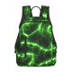 thumbnail image 1 of Disketp Green Lightning Mochila Ligera e Impermeable, Mochila de Día Resistente para Viajes, Senderismo y Uso Diario para Hombre y Mujer, 1 of 7