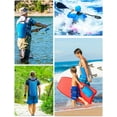 thumbnail image 5 of Waterproof Dry Bag for Women Men(Upgraded Version) 5L/10L/20L/30L/40L Roll Top Lightweight Dry Storage Bag Backpack with Emergency Whistle for Travel, Swimming, Boating, Kayaking, Camping, B, 5 of 5