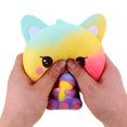 thumbnail image 4 of Juguete De Muñeca De Gato Con Helado De Rebote Lento, Aliviador De Estrés Para Niños Y Adultos, Suave Y No Tóxico, Ideal, 4 of 7
