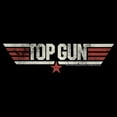 thumbnail image 2 of Men's Top Gun Distressed Movie Logo  Graphic T-Shirt, 2 of 5