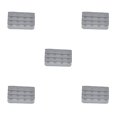 thumbnail image 2 of Minnieouse Correa de extensión Extensores de sujetador Hebilla 4 Gancho Transpirable Práctico Ajustable Íntimos Apretados Gadgets 3 Filas gris Type2 NO2, 2 of 6