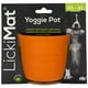 thumbnail image 1 of Dispensador de Goma LickiMat Yoggie Pot Verde para Perros de Todos los Tamaños, 1 of 6