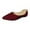 Red, variant on Sngxgn Flats for Women Soft Slip On Flat Shoes Work Flat Woman Walking Shoes Comfortable Casual(Beige,39)