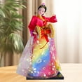 thumbnail image 5 of Kuntesetty Hanbok Doll Korean Geisha Doll Mini Kabuki Statue Traditional Handicraft Antique H, 5 of 8
