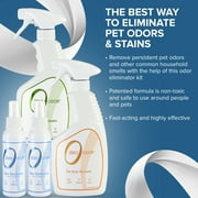 Zero Odor Pet Odor Eliminator Spray and Stain Remover Kit Smell Remover Deodorizer
