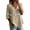 Khaki, variant on Womens Tops Trendy Fashion Elegant Hollow Out Design Texture Comfort Ladies Clothing,Brown,L,Brown,L