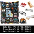 thumbnail image 6 of 14th Boys Birthday Gifts Blanket - 50" x 60" Space Birthday Throw Blanket for Boys 14th Birthday Gifts for Boys Kids Blankets for Boys Birthday Gifts for Boys Universe Flannel Blanket for Kids, 6 of 6