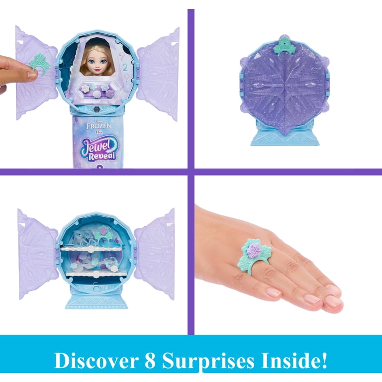 Disney Frozen Jewel Reveal Elsa Fashion Doll with 8 Surprises