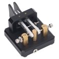 thumbnail image 1 of Morse Code Key,Morse Code Keyer Transmitter Shortwave CW Paddle Keyer Morse Code Trainer Machine Telegraph Practice Key Automatic CW Shortwave Telegram Tapper for Training, 1 of 7