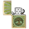 thumbnail image 6 of Zippo Fusion Tree of Life Design High Polish Brass Pocket Lighter, 6 of 6