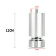 thumbnail image 7 of 4 Pieces M10 Thread Bed Frame Legs Alloy Sofa Legs for Cabinets Sofas Beds Argent 12cm, 7 of 7