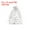 White-Silver 3.9x5.9 inch, variant on Uxcell Organza Bags, Candy Bags Mesh Bag with Drawstring for Party Favor and Gifts Red 3.94 in