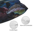thumbnail image 3 of Balery Ocean Coral Turtle Funda de Cojín Estampada, Regalos para Mujeres, Regalos de Amor para Ella, Regalos para Novia o Esposa, Funda de Almohada-20"x30", 3 of 6