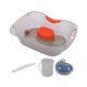 thumbnail image 2 of Lavabo de cabecera jinwen con cojín para la cabeza 48 cm x 35 cm x 14 cm Gris, 2 of 8