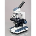 thumbnail image 2 of AmScope 40X-2500X LED Digital Monocular Compound Microscope w 3D Stage +1.3MP USB Imager New, 2 of 4