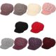 thumbnail image 4 of Women Knitted Hat Knit Visor Beanie Hats Beret Cap Warm Ski Caps For Winter, 4 of 5