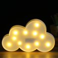 thumbnail image 3 of Lámpara Creative Cute 3D LED Night Light Kids Dormitorio Lámpara de iluminación (Nube blanca) Ndcxsfigh Nuevos Originales, 3 of 9