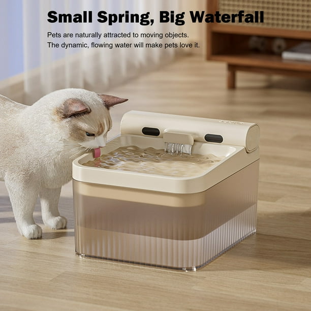 Automatic feeder Cat Water Dispenser Filter Chip Water Purification Core Water Battery Operated Battery Operated 4l Operated 4l Cat Chip Water