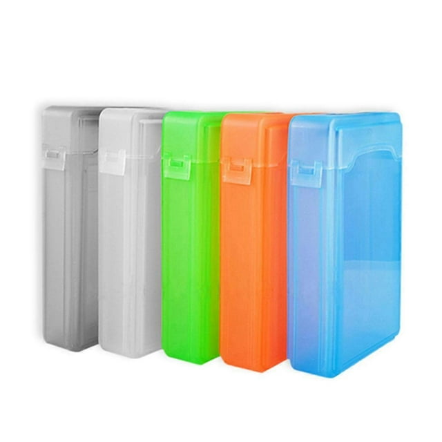 5 PCS 3.5 Inch Portable IDE Sata HDD External Case Hard Drive Case Hard Case PP Protection Case
