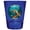 Blue, variant on Isla Mujeres Mexico Design B Souvenir Full Color 2 oz Round Shot Glass Multicolor (4-Pack)