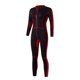 thumbnail image 2 of Chaqueta de neopreno de 3 mm para mujer, negra y roja para buceo, natación METRO Sunnimix Traje de buceo con escafandra, 2 of 8