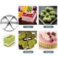 thumbnail image 3 of 6 Piezas Molde de Corte de Pastel de Acero Inoxidable XianweiShao Cortador de Galletas Triángulo Cortador Mousse, 3 of 4