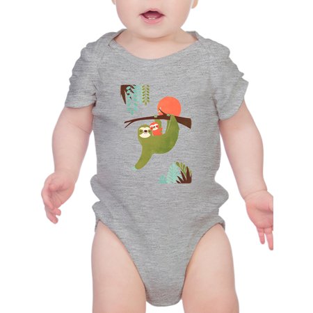 

Image Conscious Momma Sloth And Baby Bodysuit Infant -Jay Fleck Designs Unisex Regular Fit