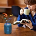 thumbnail image 5 of EGNMCR Sound Machine New Exquisite Cylindrical Portable Bass Bluetooth Speaker Colorful Lights Cool Gift Sound a sound, 5 of 5