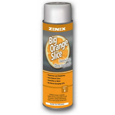 Zenex Big Orange Slice Heavy-Duty Citrus Degreaser - 12 Cans (Case) | Not for sale in