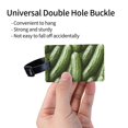 thumbnail image 3 of Luggage Tags for Suitcases, funny Cucumber Leather Bag Luggage Tags ID Label Tags Privacy Protection Travel Bag Labels, 3 of 6