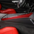 thumbnail image 3 of TINKI Real Carbon Fiber Center Control Side Trim Compatible with Chevrolet Corvette C8 2020-2023, Center Console Passenger Side Decorative Strip Cover, 3 of 15