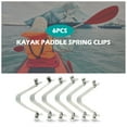 thumbnail image 1 of 6pcs Kayak Paddle Spring Clips Tent Pole Clips Push Button Spring Snap Clip Locking Tube Pin, 1 of 8