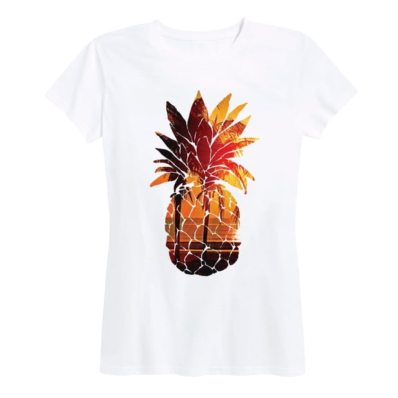 Instant Message - Scenic Pineapple - Women's Short Sleeve Graphic T-Shirt