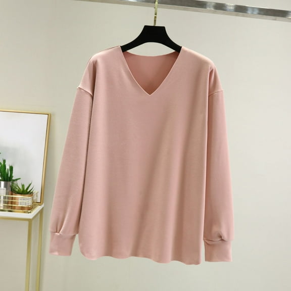 Ounisa Women's Casual Lightweight V Neck Batwing Sleeve Knit Top Loose Pullover Sweater