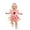 A-Pink30, variant on JAJAHO Baby Girl Clothes Romper Dress Flutter Sleeve Bow Cue Cartoon Fruit Design Bodysuits With Headbands 2 Piece Set 0-18M Lovely Onesie