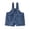 Blue, variant on UACY Easter Bunny Overalls for Baby Girls Toddler Cute Denim Romper with Ears and Pompom Baggy Wide Leg Suspender