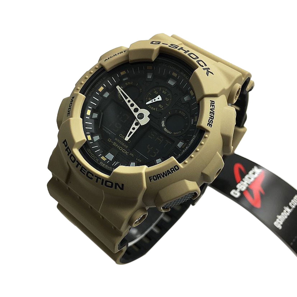 Casio G-Shock GA100L-8A Tan Sport Watch photo 3