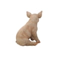 thumbnail image 3 of Garden Decor Animal Statue Large Sitting Pig, 3 of 4