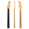 thumbnail image 3 of Electric Guitar Neck 22 Fret Maple Fretboard Guitar Neck for DIY Parts Replacement, 3 of 8