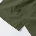 thumbnail image 5 of WAVSUF Men's Softshell Pants Loose Fit with Pockets Elastic Waist Fall Running Outdoor Pants Green L, 5 of 7