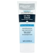 Equate Beauty Ultra Sheer Sunscreen Lotion, SPF 70, 3 Fl. Oz.