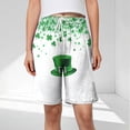 thumbnail image 1 of mfyjkho Pantalones Cortos Para Mujer, Pantalones Cortos Casuales Estampados De Moda Para Mujer Con Cintura Elástica, Cordón Ajustable Y Bolsillos Laterales Para Uso Informal. Xxxxxl, 1 of 6