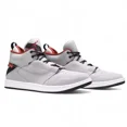 thumbnail image 1 of N I-K-E Jo r-dan Fadeaway Wolf Grey University Red White AO1329-060 Mens Size 12, 1 of 6