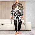 thumbnail image 6 of Supernatural Women Men Pajamas Zipper Onesie Jumpsuit Hooded One Piece Sleepwear, 6 of 8