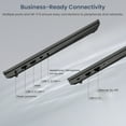 thumbnail image 6 of Lenovo V15 G3 Business Windows 15.6 inch FHD Laptop, Intel Core i7-1255U, 24GB RAM, 1TB SSD, Black, 6 of 6