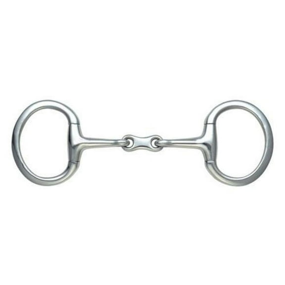 Shires French Link Eggbutt Bit Stainless Steel 5"