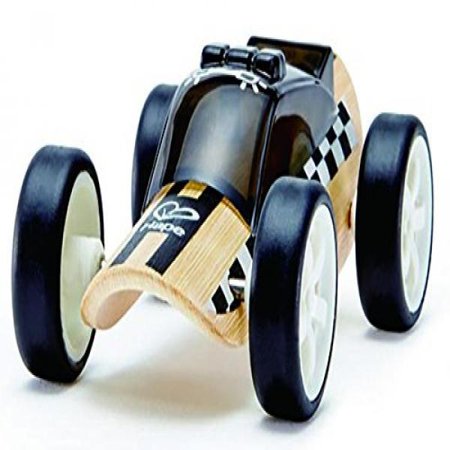 Hape Bamboo Collection - hape bamboo toy police car kid's play vehicle