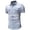 Light Blue, variant on Men's T Shirts Fashion Casual Stripe Stitching Buttons Short Sleeve Turndown Collar Blouse Loose FitBeach Vacation Clothes for Men